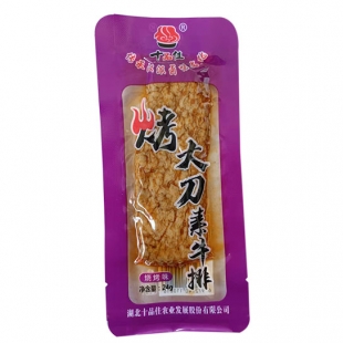 湖南24克大刀素牛排（烧烤味）